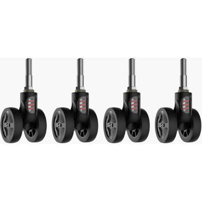 Scicon Silent Twin wheel system set svart Scicon Silent Twin wheel system set svart