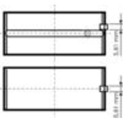KOLBENSCHMIDT 77846600 Set med 14 lager - Standard KOLBENSCHMIDT 77846600 Set med 14 lager - Standard