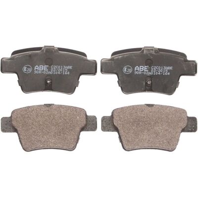 KRAFT 6016000 Bakbromsbeläggsset - Skivbroms, Peugeot, Citroën KRAFT 6016000 Bakbromsbeläggsset - Skivbroms, Peugeot, Citroën