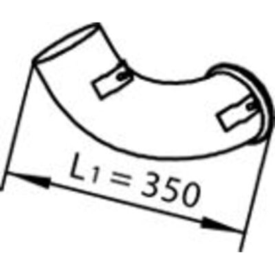 DINEX Avgassrör - 81730 - Euro 5 DINEX Avgassrör - 81730 - Euro 5