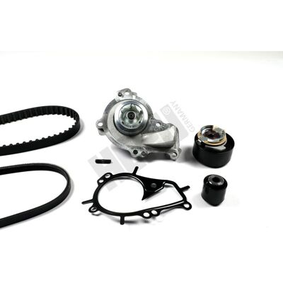 Vattenpump + Kugg-/ribbremssats Hepu Pk09090 Vattenpump + Kugg-/ribbremssats Hepu Pk09090