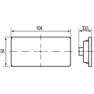 Hella Modell 007 972-011 Vit LED sidomarker ljus - Sidomarker ljus Hella Modell 007 972-011 Vit LED sidomarker ljus - Sidomarker ljus