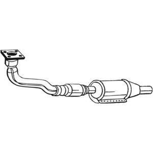 BOSAL 099-166 Katalysator för VW Golf III, IV, Passat - Katalysatorer BOSAL 099-166 Katalysator för VW Golf III, IV, Passat - Katalysatorer
