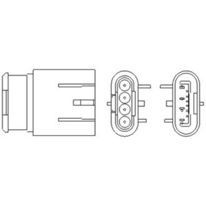 Magneti Marelli Modell 466016355161 - Lambdasensor Magneti Marelli Modell 466016355161 - Lambdasensor