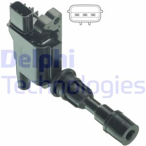 Tändspole Delphi GN10480-12B1 - Mazda 323 F 6 Tändspole Delphi GN10480-12B1 - Mazda 323 F 6