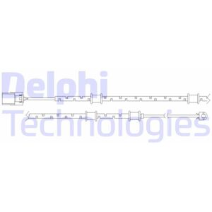 DELPHI LZ0254 Varningskontakt - Bromsbeläggens Slitage DELPHI LZ0254 Varningskontakt - Bromsbeläggens Slitage