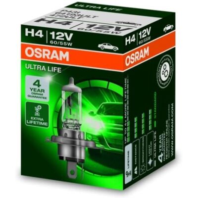 Ams-Osram Halogenlampa Osram H4 Ultra Life 12v, 60/55w Ams-Osram Halogenlampa Osram H4 Ultra Life 12v, 60/55w