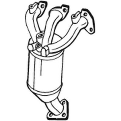 BOSAL 099-460 Katalysator - Euro 4 BOSAL 099-460 Katalysator - Euro 4
