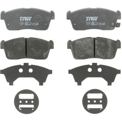Bromsbeläggssats Trw Gdb3276, Fram Bromsbeläggssats Trw Gdb3276, Fram