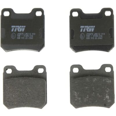Bromsbeläggssats Trw Gdb915, Bak Bromsbeläggssats Trw Gdb915, Bak