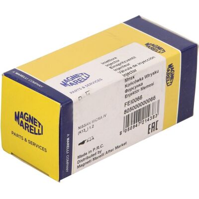 MAGNETI MARELLI 805000000066 bränsleinsprutningsventil för Nissan Micra - Bränsleinsprutningsventil MAGNETI MARELLI 805000000066 bränsleinsprutningsventil för Nissan Micra - Bränsleinsprutningsventil