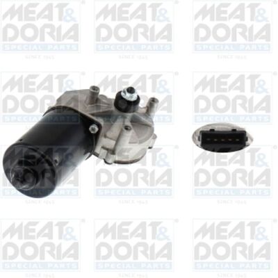 Vindrutespolare, Vindrutetorkarmotor Meat & Doria 27602 Vindrutespolare, Vindrutetorkarmotor Meat & Doria 27602