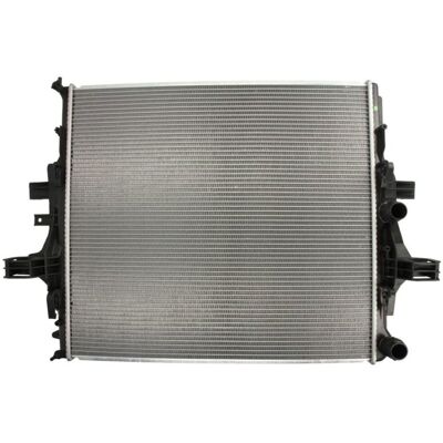 THERMOTEC D7E009TT Radiator - Aluminium, 598x640mm, Svarvade Fins THERMOTEC D7E009TT Radiator - Aluminium, 598x640mm, Svarvade Fins