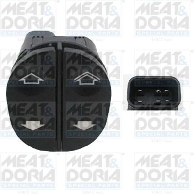 MEAT & DORIA Modell 26044 Vänster framfönsterswitch MEAT & DORIA Modell 26044 Vänster framfönsterswitch