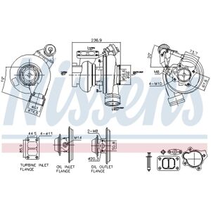 NISSENS 93757 Turbocharger - Turbocharger NISSENS 93757 Turbocharger - Turbocharger