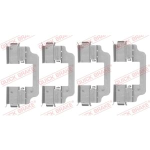 QUICK BRAKE 109-0153 - Skivbromsbelägg QUICK BRAKE 109-0153 - Skivbromsbelägg