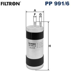 Filtron Bränslefilter PP 991/6 - Filter för Audi Porsche Filtron Bränslefilter PP 991/6 - Filter för Audi Porsche