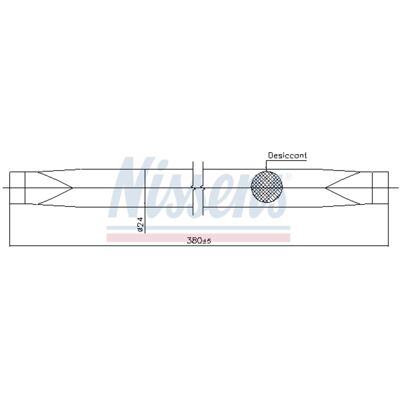 NISSENS 95573 - Luftkonditionsfilter NISSENS 95573 - Luftkonditionsfilter