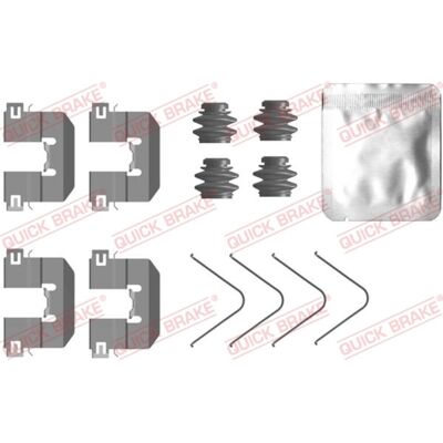 Quick Brake Kit - Bakre bromsbelägg för Hyundai Elantra Quick Brake Kit - Bakre bromsbelägg för Hyundai Elantra