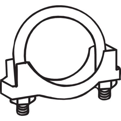 Bosal 250-164 Utloppsklämma - Universell Passform Bosal 250-164 Utloppsklämma - Universell Passform