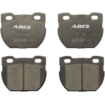 Bromsbeläggssats Abe C2i002abe, Bak Bromsbeläggssats Abe C2i002abe, Bak