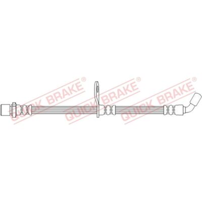 Quick Brake - 50.723 - 478 mm - M10x1 - Bromsslang Quick Brake - 50.723 - 478 mm - M10x1 - Bromsslang