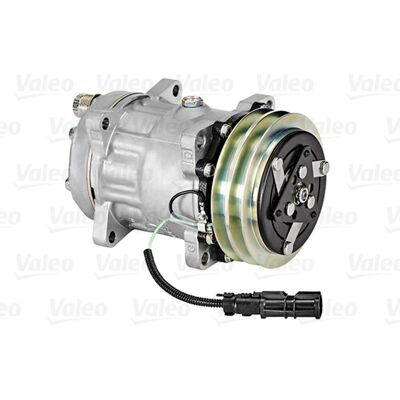 VALEO 813037 Luftkonditionskompressor - SD7H15, R134a, 150ml Olja, 2 Rännor VALEO 813037 Luftkonditionskompressor - SD7H15, R134a, 150ml Olja, 2 Rännor