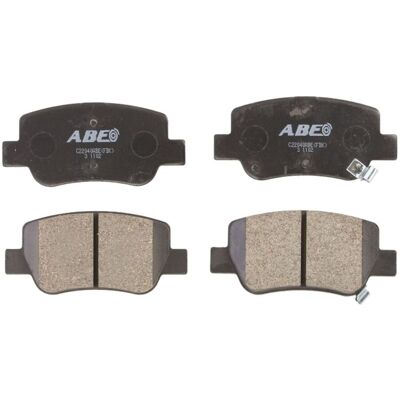 Bromsbeläggssats Abe C22040abe, Bak Bromsbeläggssats Abe C22040abe, Bak