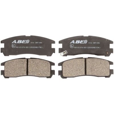 Bromsbeläggssats Abe C25003abe, Bak Bromsbeläggssats Abe C25003abe, Bak