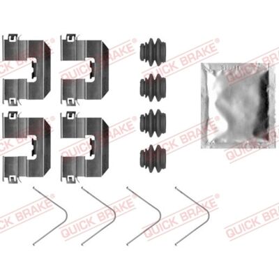 Quick Brake 109-0095 Bakbroms Tillbehör - Montering Set Quick Brake 109-0095 Bakbroms Tillbehör - Montering Set