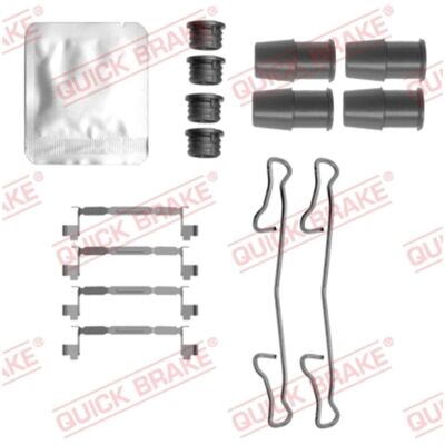 QUICK BRAKE 109-0167 - Bromssats QUICK BRAKE 109-0167 - Bromssats