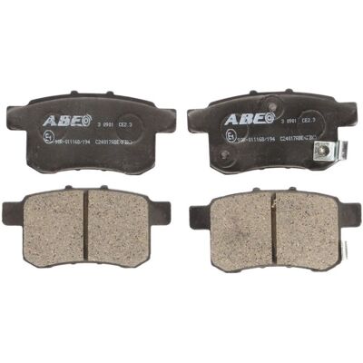Bromsbeläggssats Abe C24017abe, Bak Bromsbeläggssats Abe C24017abe, Bak