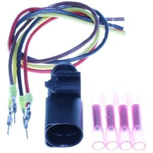 SENCOM 20501 Elektrisk kontakt - 4 kontakter, 250mm kabel, svart SENCOM 20501 Elektrisk kontakt - 4 kontakter, 250mm kabel, svart
