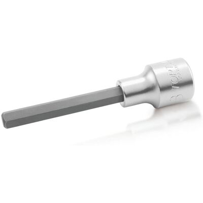 Sexkantig Insats Toptul 1/2 Tum 5 mm Lang (100mm) Sexkantig Insats Toptul 1/2 Tum 5 mm Lang (100mm)