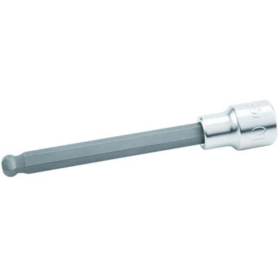 Sexkantig Insats Toptul 1/2 Tum Mit Kugel 6 Mm Lang (140mm) Sexkantig Insats Toptul 1/2 Tum Mit Kugel 6 Mm Lang (140mm)