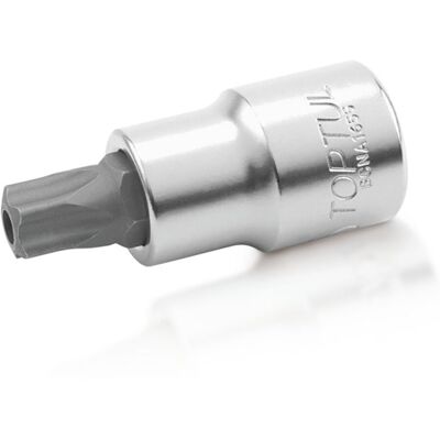 TOPTUL Hylsnyckelsats - 55mm, T55, Krom-vanadiumstål, 7-kantig TOPTUL Hylsnyckelsats - 55mm, T55, Krom-vanadiumstål, 7-kantig