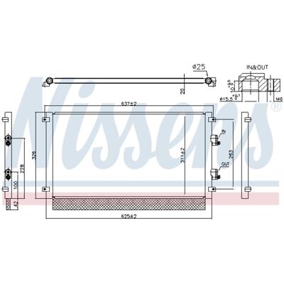 NISSENS 941294 Aluminium Kondensor - First Fit NISSENS 941294 Aluminium Kondensor - First Fit