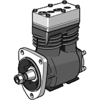 Kompressor, Tryckluftssystem Knorr-Bremse Lp 4857 Kompressor, Tryckluftssystem Knorr-Bremse Lp 4857