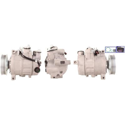 Kompressor För Luftkonditionering Elstock 51-0207 Kompressor För Luftkonditionering Elstock 51-0207