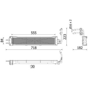 MAHLE CLC 333 000P - Automatlåda kylare MAHLE CLC 333 000P - Automatlåda kylare
