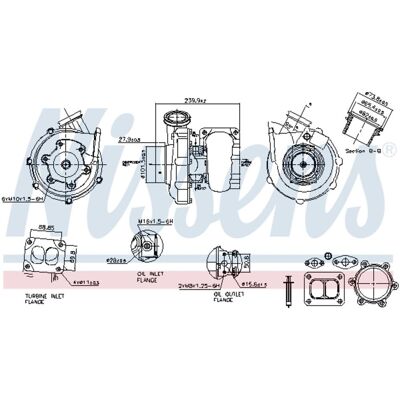 Nissens Turbo - 93390 Nissens Turbo - 93390