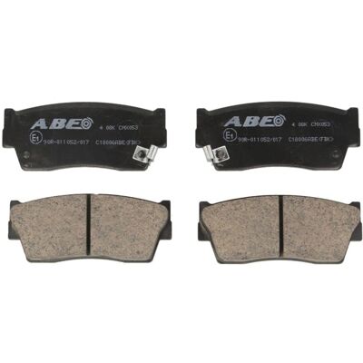 Bromsbeläggssats Abe C18006abe, Fram Bromsbeläggssats Abe C18006abe, Fram