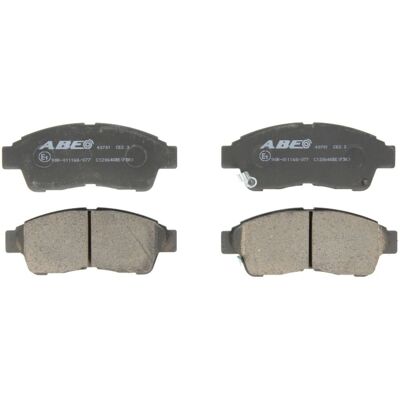 Bromsbeläggssats Abe C12064abe, Fram Bromsbeläggssats Abe C12064abe, Fram