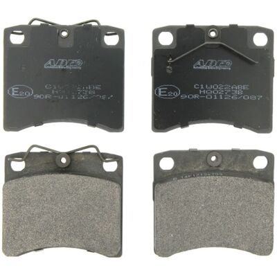 Bromsbeläggssats Abe C1w022abe, Fram Bromsbeläggssats Abe C1w022abe, Fram