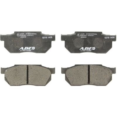 Bromsbeläggssats Abe C14014abe, Fram Bromsbeläggssats Abe C14014abe, Fram