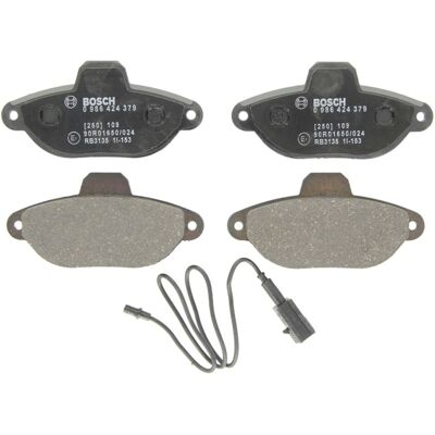 BOSCH bromsbelägg - Fram - Low-Metallic - ECE-R90 BOSCH bromsbelägg - Fram - Low-Metallic - ECE-R90