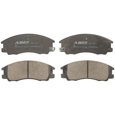 Bromsbeläggssats Abe C10512abe, Fram Bromsbeläggssats Abe C10512abe, Fram