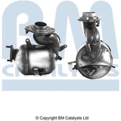 Sot-/partikelfilter, Avgassystem Bm Catalysts Bm11243h Sot-/partikelfilter, Avgassystem Bm Catalysts Bm11243h