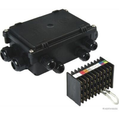 Herth+Buss Jakoparts Kabelkopplingsdosa - 12 poler, IP 69K, Plast Herth+Buss Jakoparts Kabelkopplingsdosa - 12 poler, IP 69K, Plast
