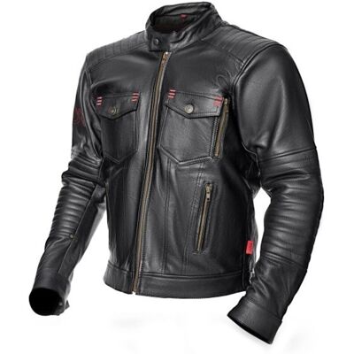 Läder motorcykeljacka Boston ADR03022010 - Storlek XS Läder motorcykeljacka Boston ADR03022010 - Storlek XS